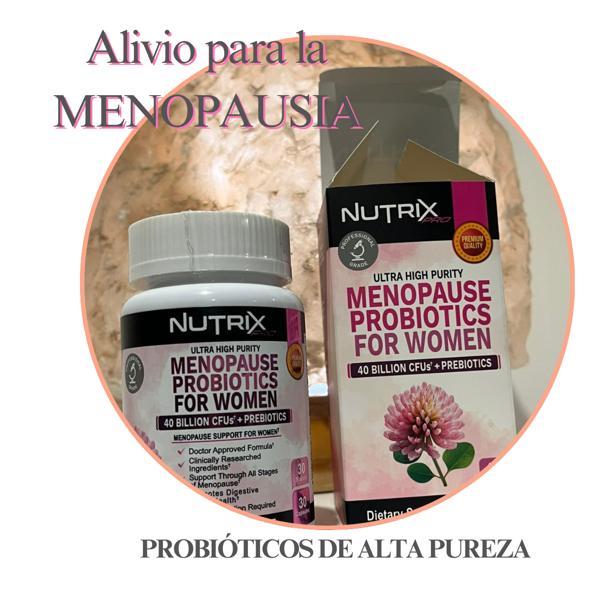Nutrix Pro – Probióticos para la Menopausia