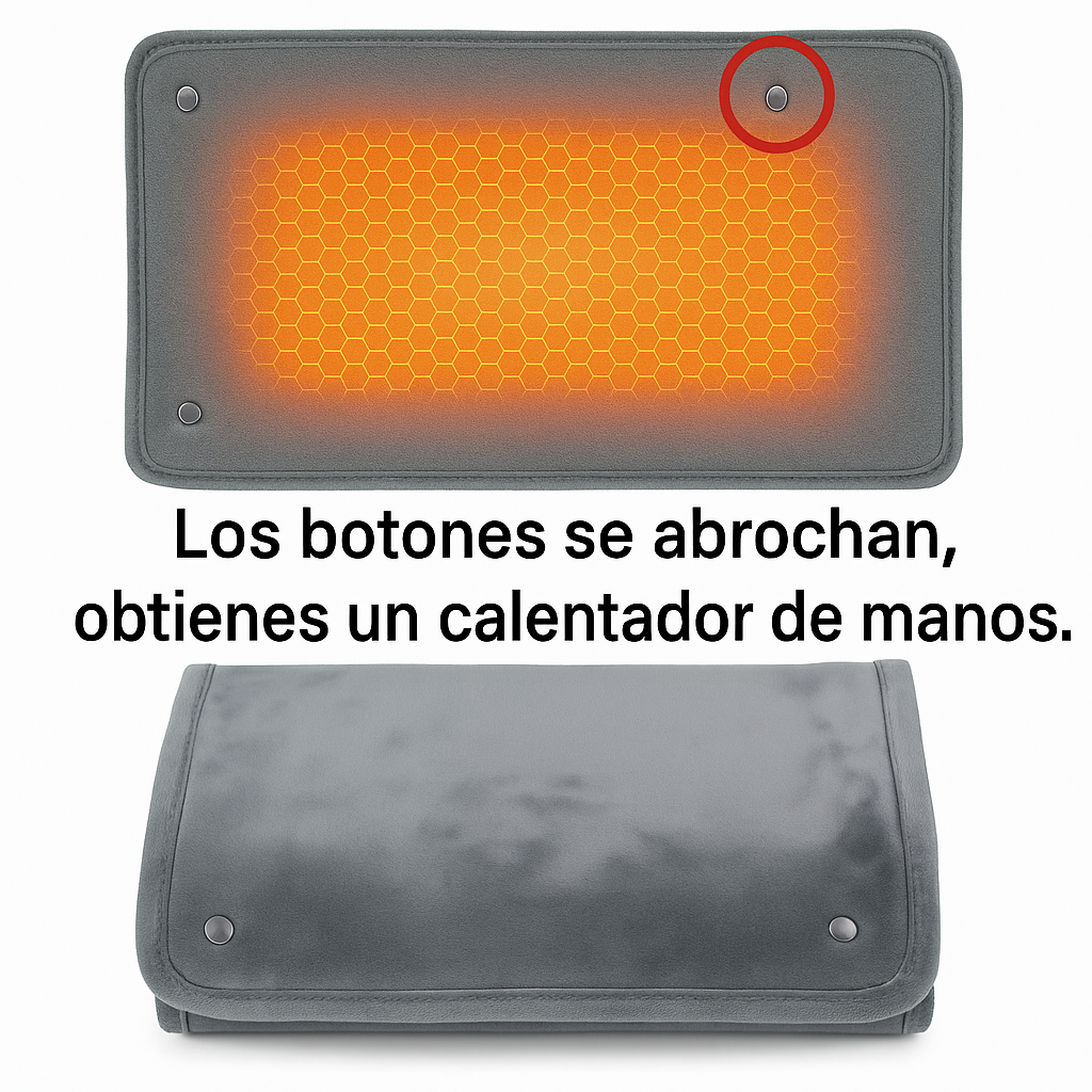 ALMOHADILLA O MANTA TERMICA USB