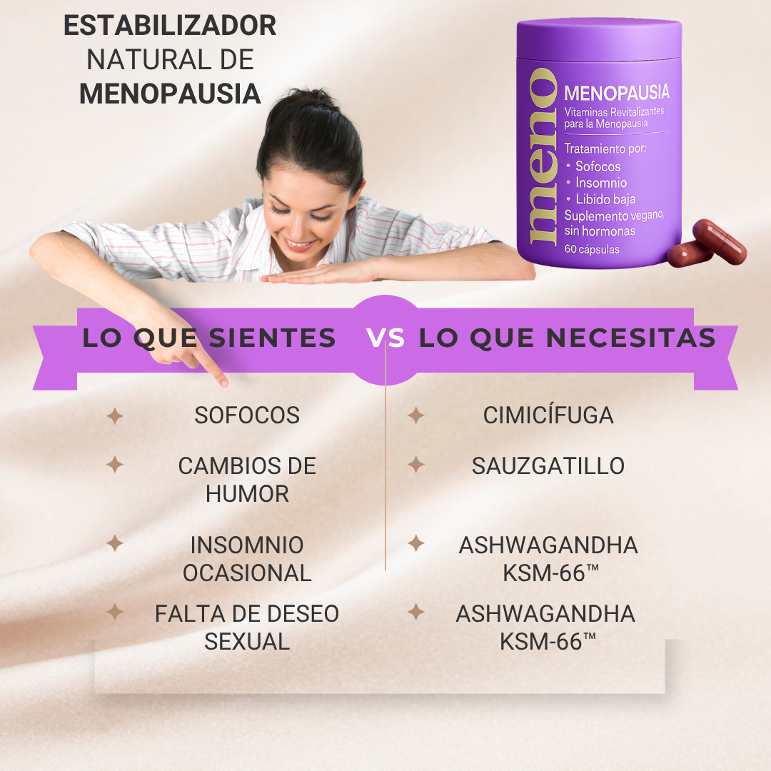 MENO Vitaminas revitalizantes NATURALES