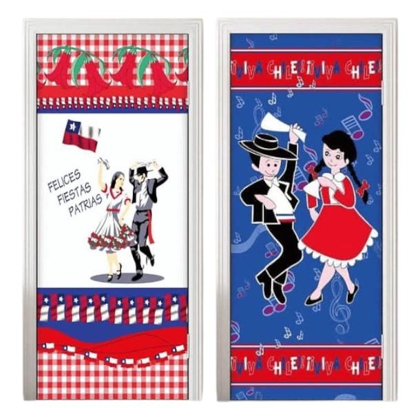 Funda Para Puertas Fiestas Patrias